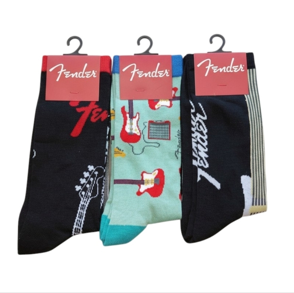 3-Pair of Fender Socks